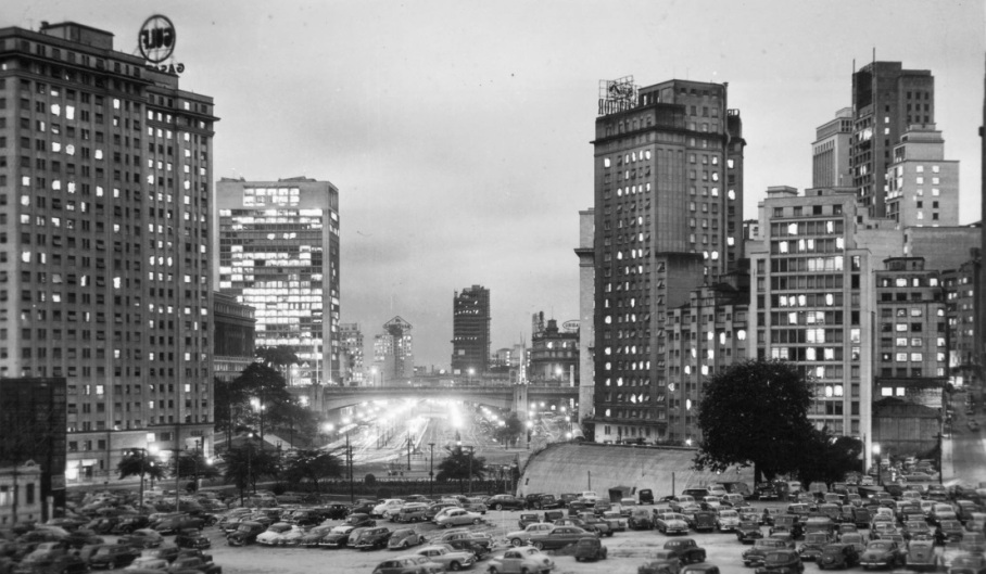 Panorâmica do Centro de São Paulo, 1950
